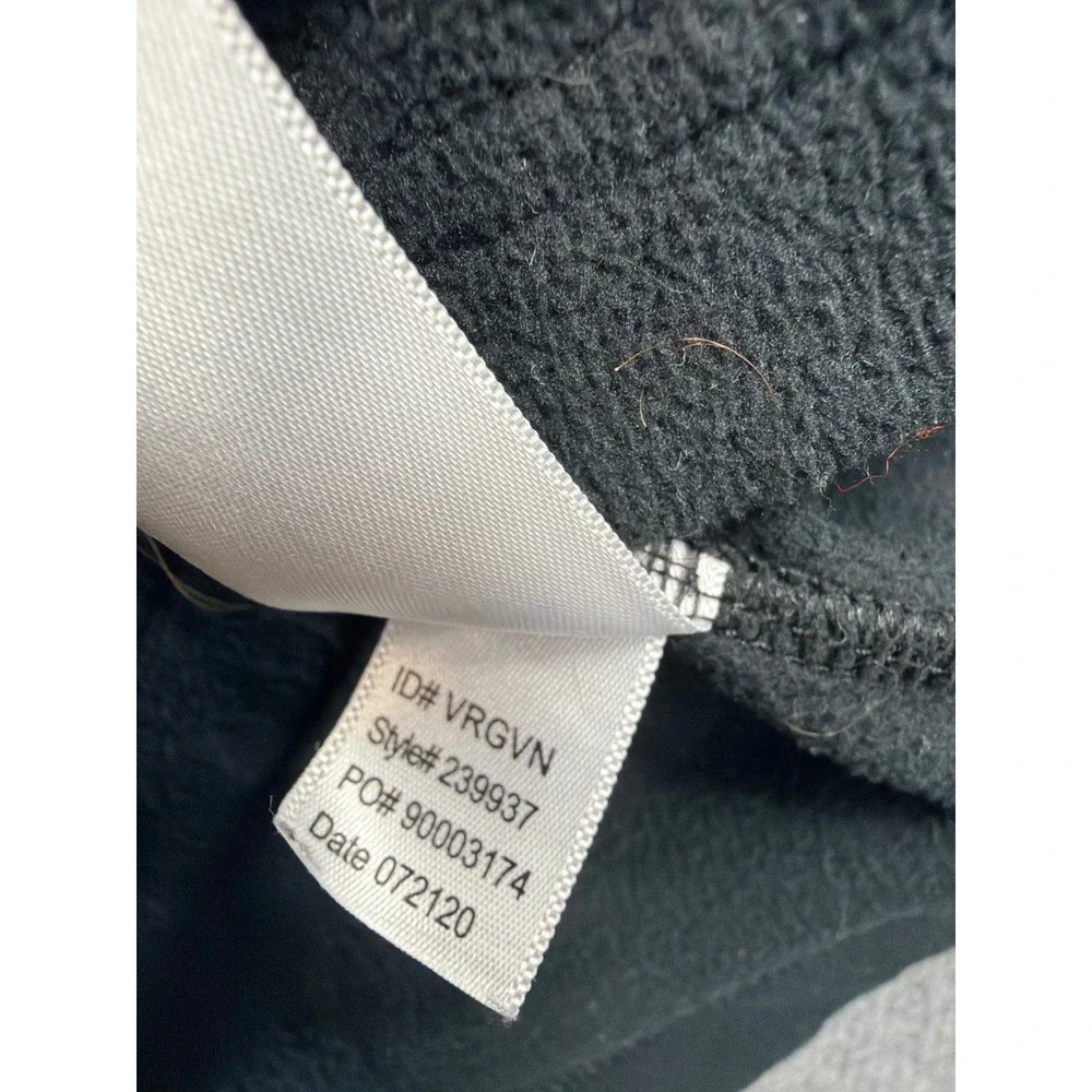 Tommy‎ Bahama Pullover Mens XXL Black Gray Colorblock Quarter Zip Fleece Comfort